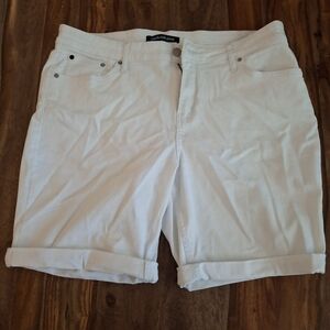 Calvin Klein Jeans White Jean Shorts